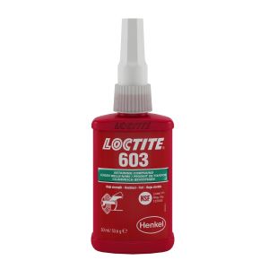 Loctite 603 50 ml klej anaerobowy do mocowania metalowych części współosiowych, trudno demontowalny kod: 246648